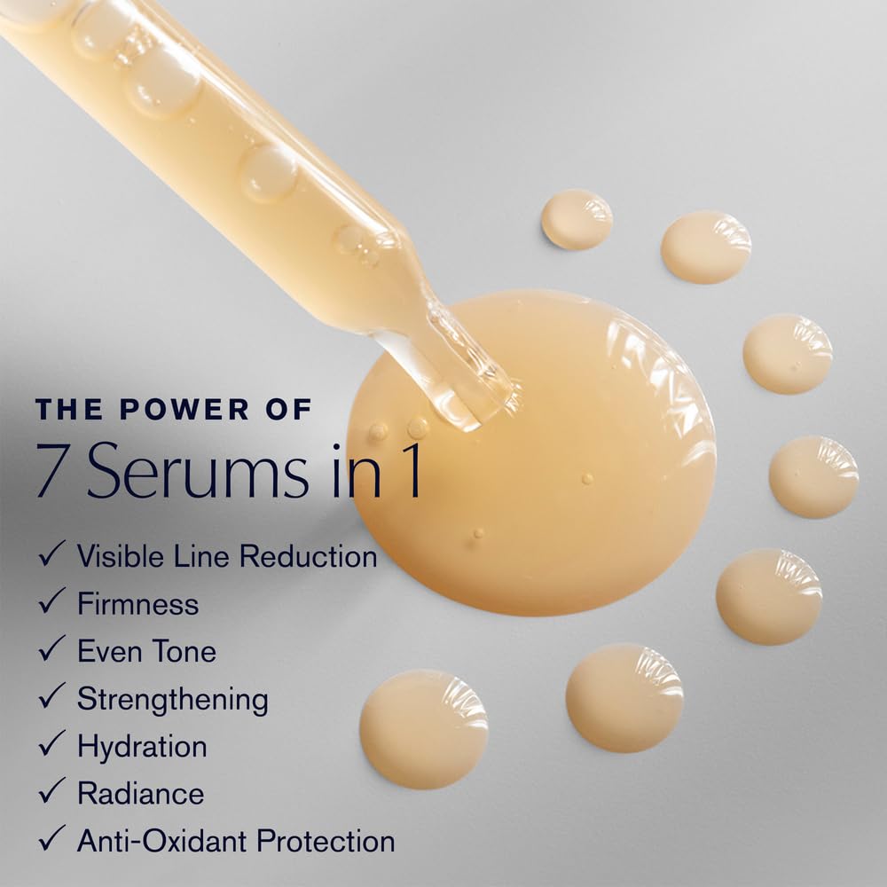 Estée Lauder Advanced Night Repair Face Serum Synchronized Multi-Recovery Complex with Hyaluronic Acid & Peptides | Anti Aging & Hydrating Serum, Travel Size, 0.23 Fl Oz