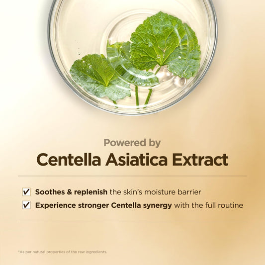 SKIN1004 Centella Travel Kit, Korean Skin Care Set with Toner, Moisturiser, Serum, Cleansing Oil & Cleanser, Travel Size Set with Madagascar Centella, Sensitive Skin, Perfect for Travel Beauty & Gifts