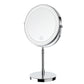 DEIOVWXS Makeup Mirror, Rechargeable Vanity Mirror with 3 Lights, 1X/10X