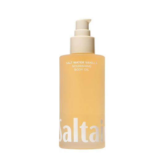 Saltair Body Oil - Luxurious Salt Water Vanilla After Shower and Bath Oil for Women and Men. Botanical, Non-Greasy, Well-Absorbing Moisturizer for Hydrating Dry Skin – 4oz Bottle