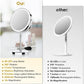DEIOVWXS Makeup Mirror, Rechargeable Vanity Mirror with 3 Lights, 1X/10X