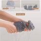 Hicober Microfiber Hair Towel Wrap, Fast Drying Hair Towels for Women, Soft Lightweight Quick Dry Turban for Curly & Long Hair–3 Pack(Blue/Grey/Pink)