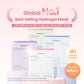 BIODANCE Bio-Collagen Real Deep Mask, Hydrating Overnight Hydrogel Face Mask, Pore Minimizing, Elasticity, Plumping, Travel Essentials & Self Care Gifts for Women, Korean Skin Care | 1.19oz(34g) x 4ea