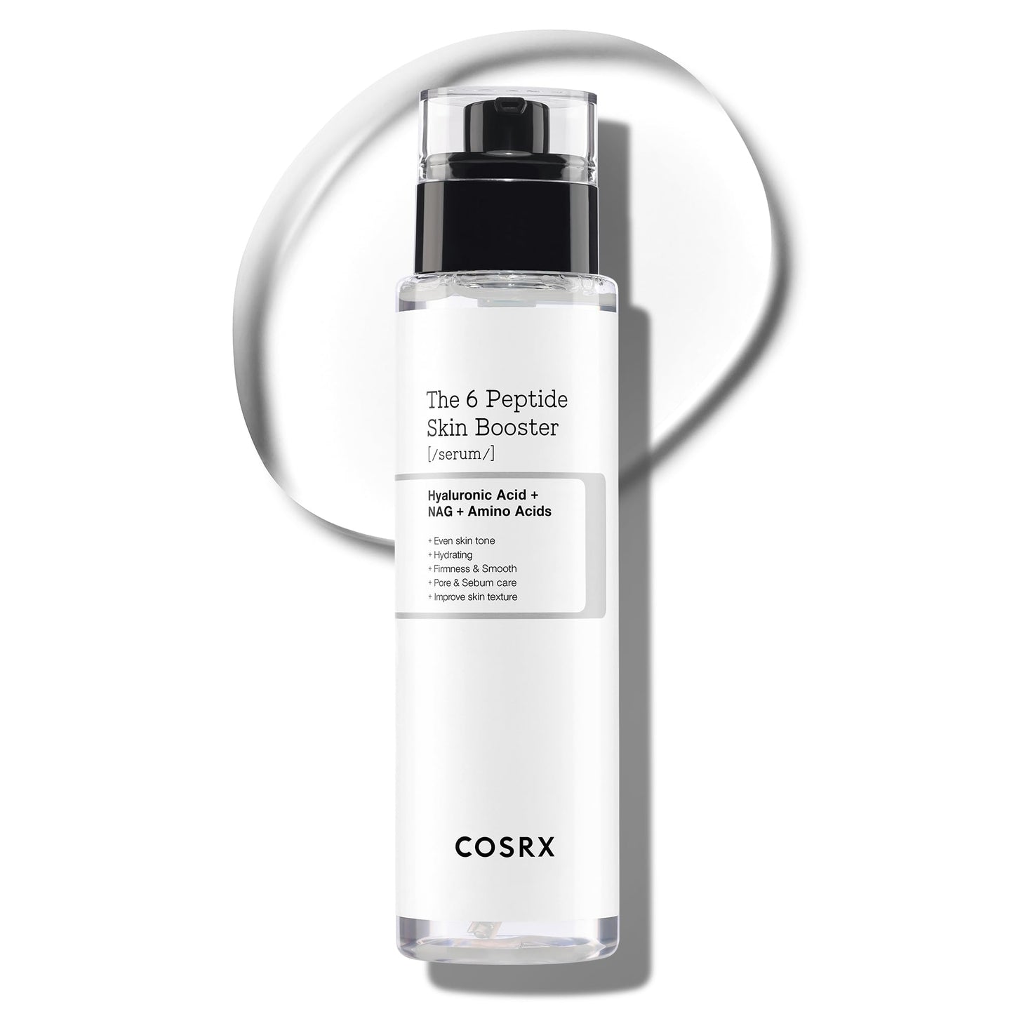 COSRX 6X Peptide Collagen Skin Booster Toner Serum for Dull & Uneven Skin, Preps Skin with Copper Peptides, GHK-Cu, Skin Renewal Boosting Facial Essence, Korean Skin Care, 5.07 oz
