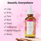 Caramela Beauty Botanical Body Oil, 60ml After-Shave and Post-Wax Moisturizer with Jojoba, Rosehip and Sweet Almond Oils for Silky Smooth Skin, All Skin Types