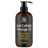 Firming Body Massage Oil with Collagen & Stem Cell – Helps Smooth the Appearance of Cellulite & Improve Skin Texture – Refreshing Aromatherapy Body Oil for Legs & Full Body – 8 Fl Oz by M3