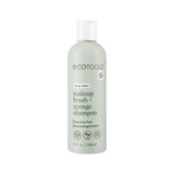 EcoTools Makeup Brush + Sponge Shampoo, Remove Makeup & Impurities From Tools, Sponges, & Puffs, Fragrance-Free Brush Cleanser, No Harsh Chemicals, Vegan, & Cruelty-Free, 8 fl. oz./236 ml. Bottle