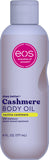 eos Cashmere Oil, Vanilla, 24 Hour Moisture, Plant-Based Squalane to Soothe, Soften and Smooth Dry Skin, 6 fl oz