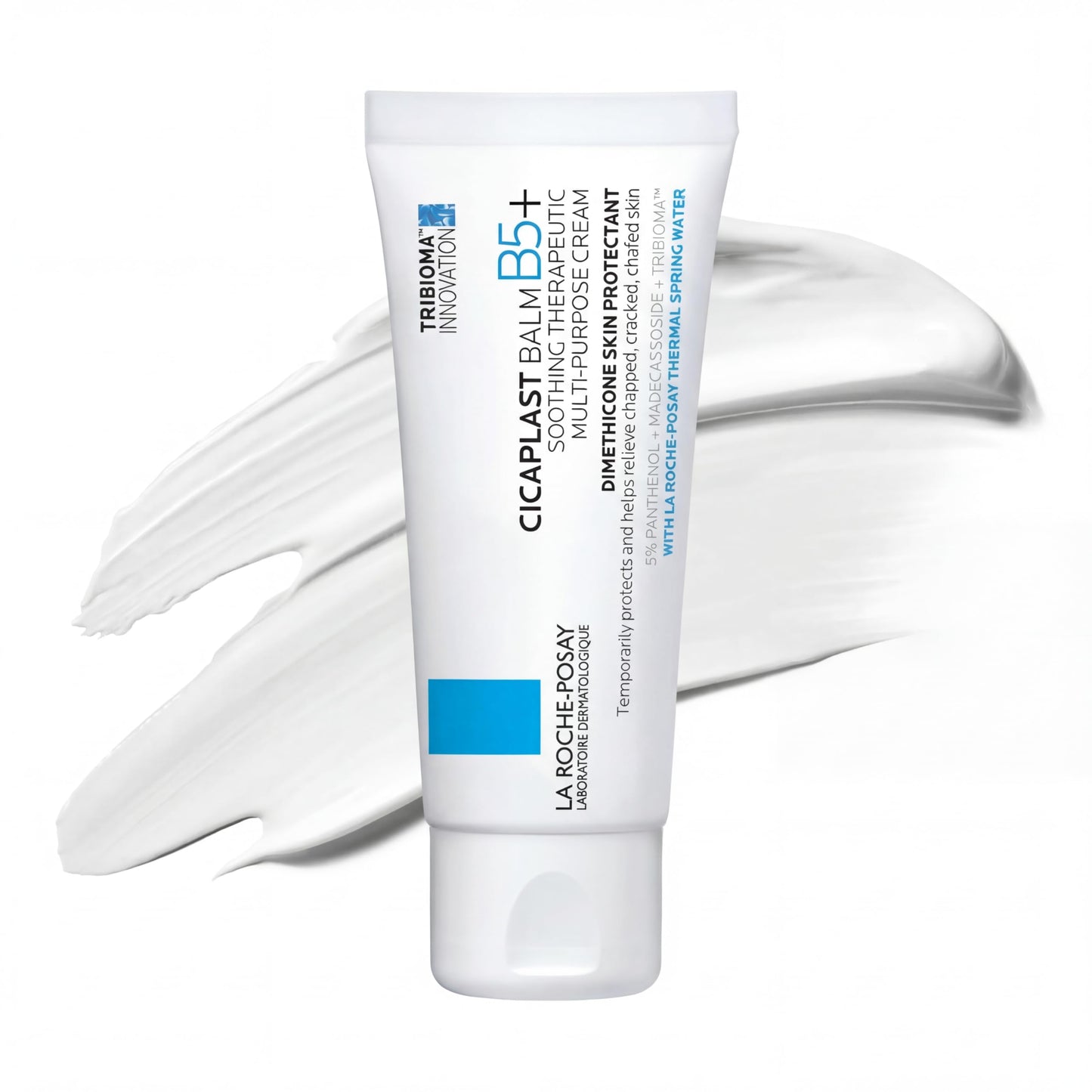 La Roche-Posay Cicaplast Balm B5, Healing Ointment and Soothing Therapeutic Multi Purpose Cream for Dry & Irritated Skin, Body and Hand Balm, Baby Safe, Fragrance Free