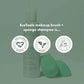 EcoTools Makeup Brush + Sponge Shampoo, Remove Makeup & Impurities From Tools, Sponges, & Puffs, Fragrance-Free Brush Cleanser, No Harsh Chemicals, Vegan, & Cruelty-Free, 8 fl. oz./236 ml. Bottle