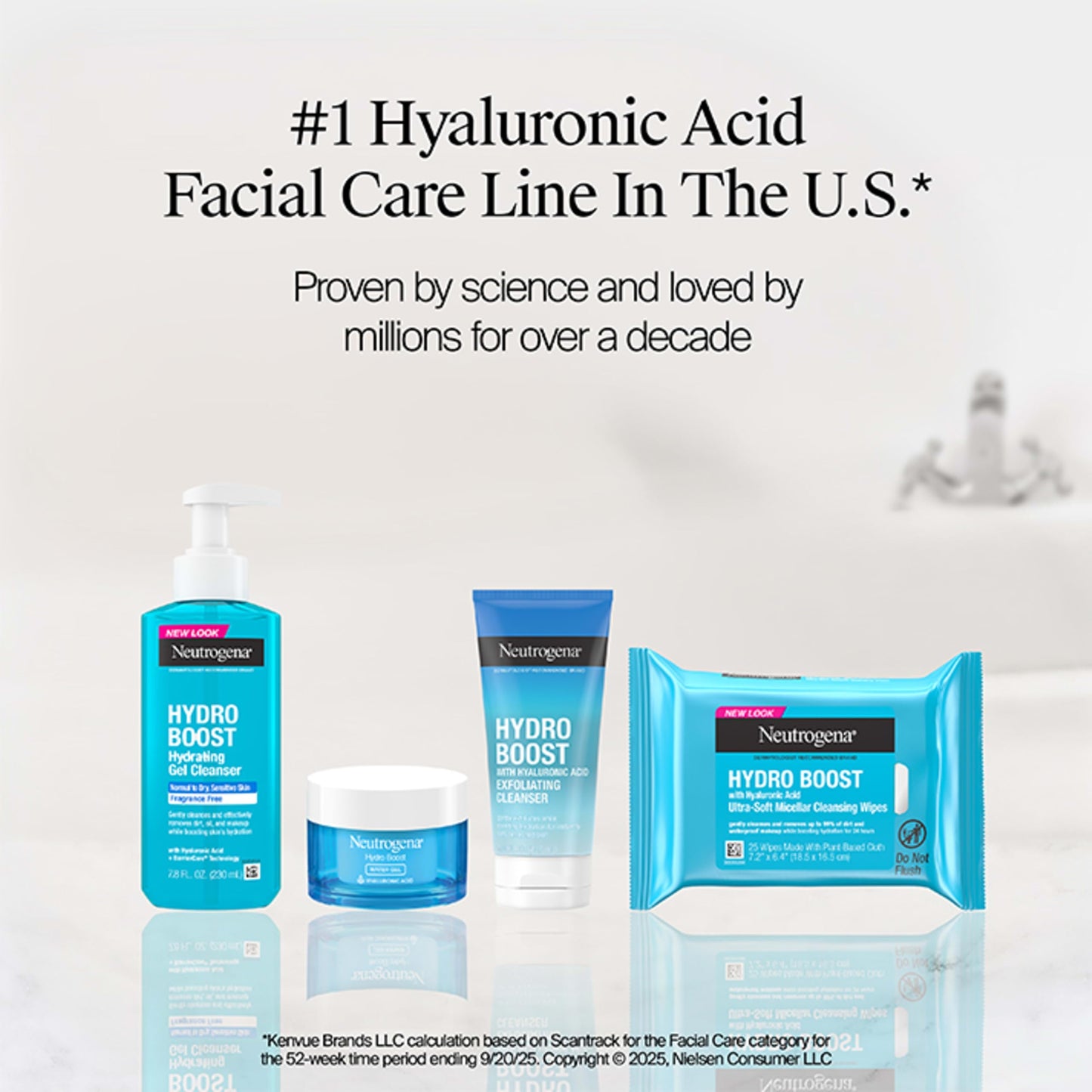 Neutrogena Hydro Boost Hydrating Serum for Face with Purified Hyaluronic Acid Lightweight Oil Free Non Comedogenic Moisturizing Serum for Smooth, Supple Skin, 1.0 fl oz