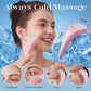 BAIMEI IcyMe Ice Roller for Face and Gua Sha Facial Tool Set, Ice Face Roller Reduces Puffiness Relieves Migraines Skin Care Tools, Self Care for Women - Pink