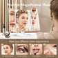 HUONUL Makeup Mirror, Vanity Mirror with Lights, 2X/3X/10X Magnification, Touch Control, Trifold, Dual Power Supply, Birthday Gifts for Women, Wife, Mom, Girls,Dorm Room Essentials