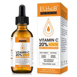 ELBBUB 20% Vitamin C Serum bottle with dropper, 60ml