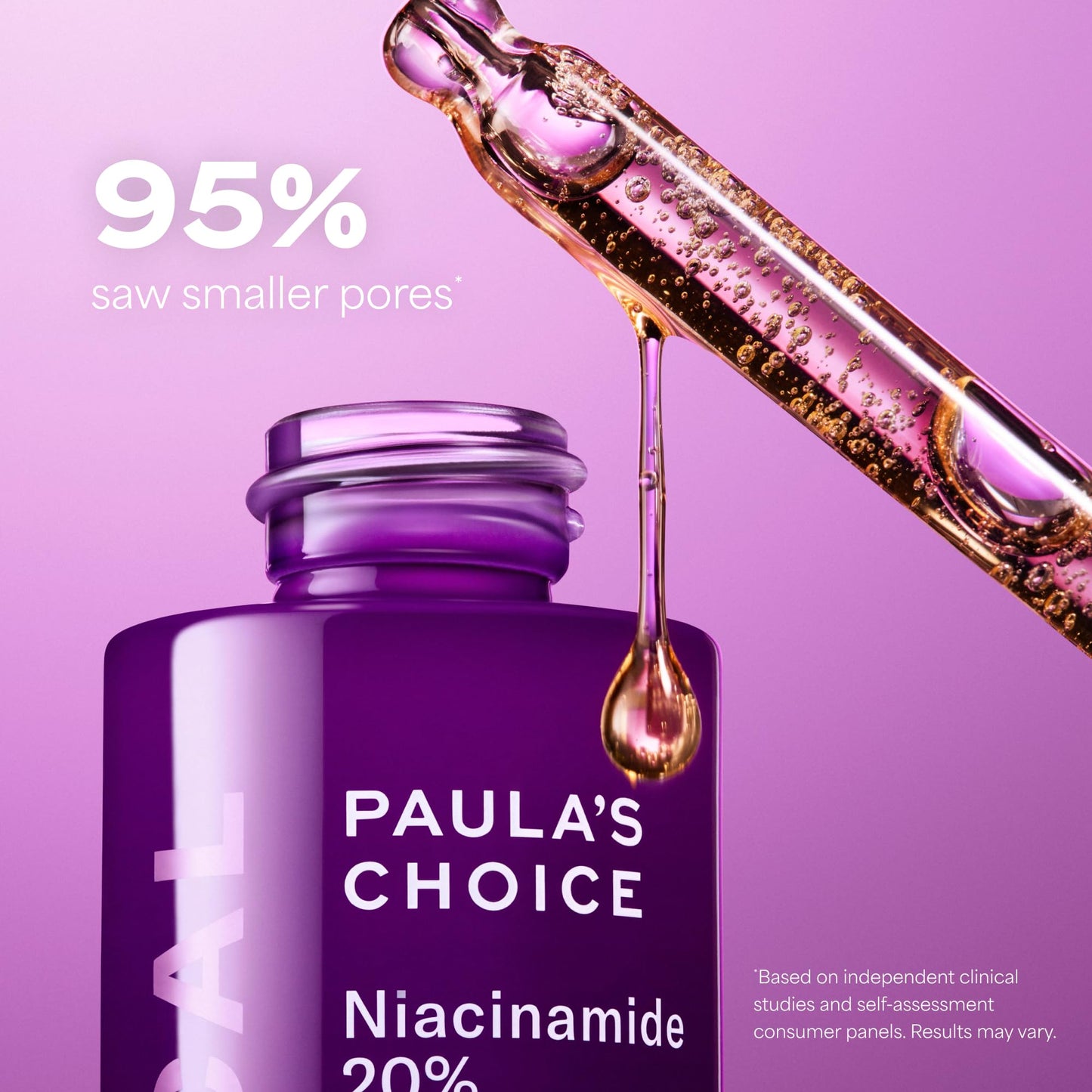 Paula's Choice CLINICAL 20% Niacinamide Vitamin B3 Concentrated Face Serum, Anti-Aging Serum for Face, Treatment for Discoloration & Minimizing Large Pores, Fragrance-Free, 0.67oz