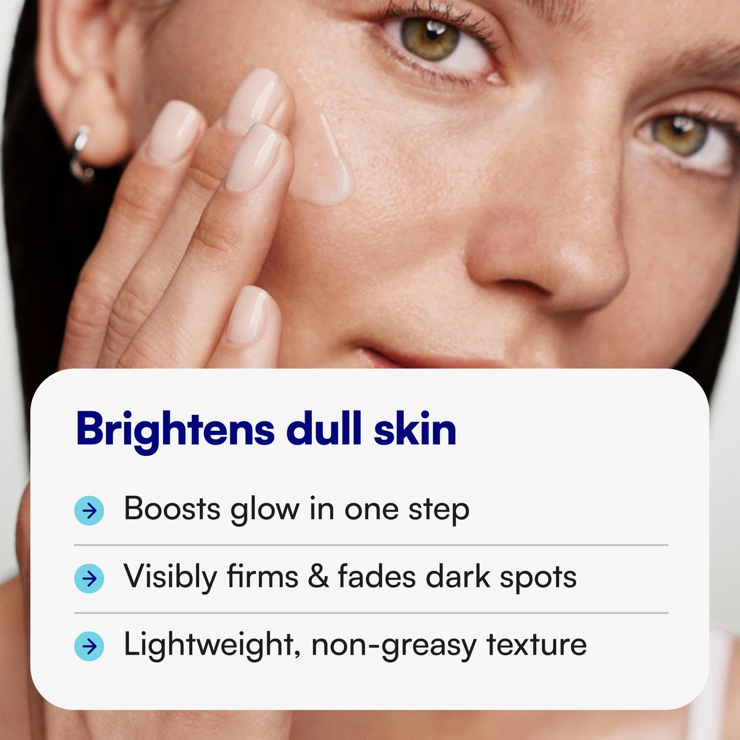 Bliss Vitamin C + Tri-Peptide Face Serum - Stabilized Vitamin C for Dark Spots, Fine Lines & Firmness - Brightening Serum with Collegen Boosting Peptides, Hyaluronic Acid, Squalane - 1 Fl Oz