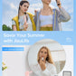 JISULIFE 3 IN 1 Handheld Mini Fan - Portable Fan & Power Bank & Flashlight, 19H Max Cooling, USB Rechargeable, Pocket-Sized for Travel, Cruise, Concerts, Makeup, 2026 Summer Gifts for Women(Pink)