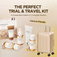 SKIN1004 Centella Travel Kit, Korean Skin Care Set with Toner, Moisturiser, Serum, Cleansing Oil & Cleanser, Travel Size Set with Madagascar Centella, Sensitive Skin, Perfect for Travel Beauty & Gifts