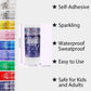 Mysense Patriotic Red White and Blue Body Glitter Stick,4th of July Accessories,Sparkling Face Hair Glitter for 4th of July Outfits Women Kids,American Flag Makeup for Independence Day 250 Anniversary