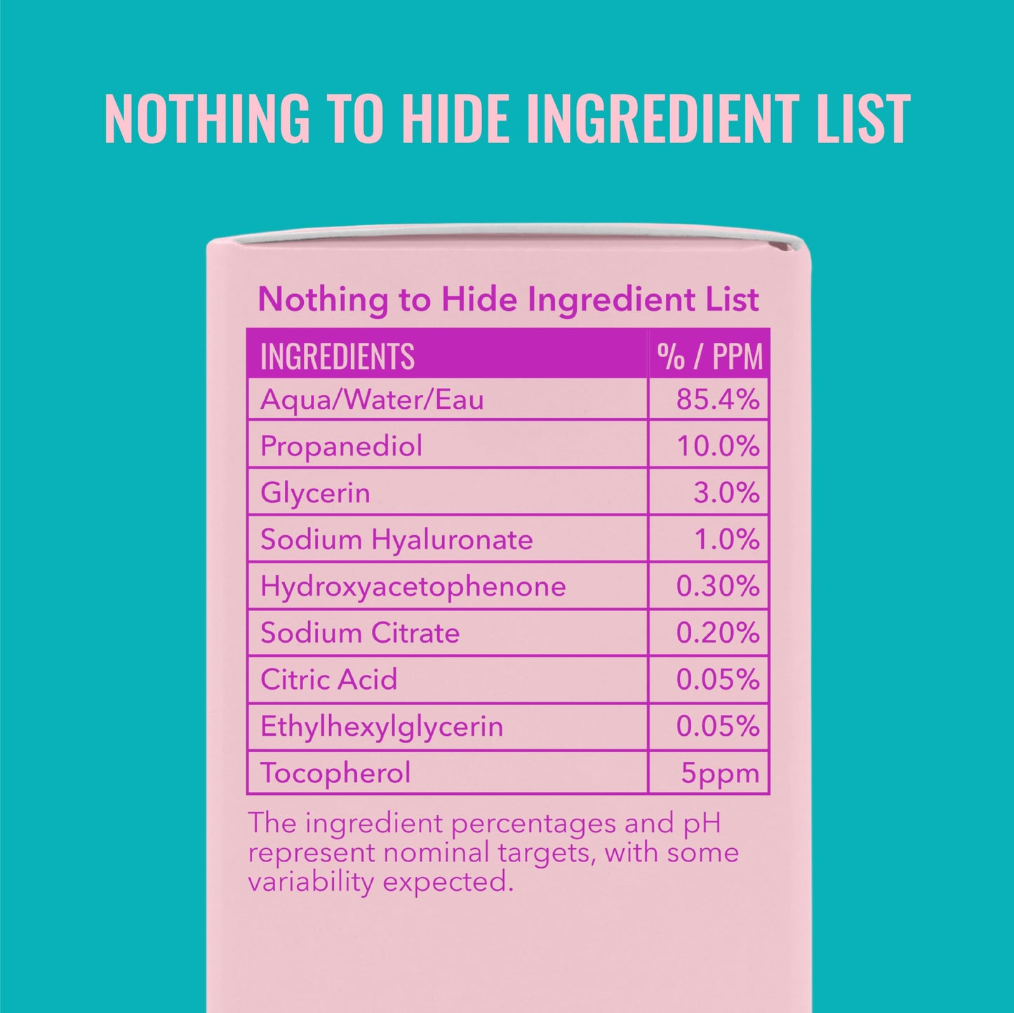 Good Molecules Hyaluronic Acid Serum - 1% Hyaluronic Acid Non-greasy Ultra Hydrating Serum, Facial Moisturizer for Plumper Skin, Skin Care for Face