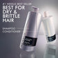 Nexxus Therappe Humectress Shampoo Conditioner 2 Count for Ultimate Moisture for Dry Hair Powered by Polysoft Hydrator Technology with Tri-lipids 33.8 fl oz