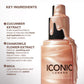 ICONIC LONDON Prep-Set-Glow Makeup Setting Spray | 3-in-1 Hydrating, Prepping, and Setting Facial Mist for a Dewy, Glowy Finish | 4.22 fl oz.