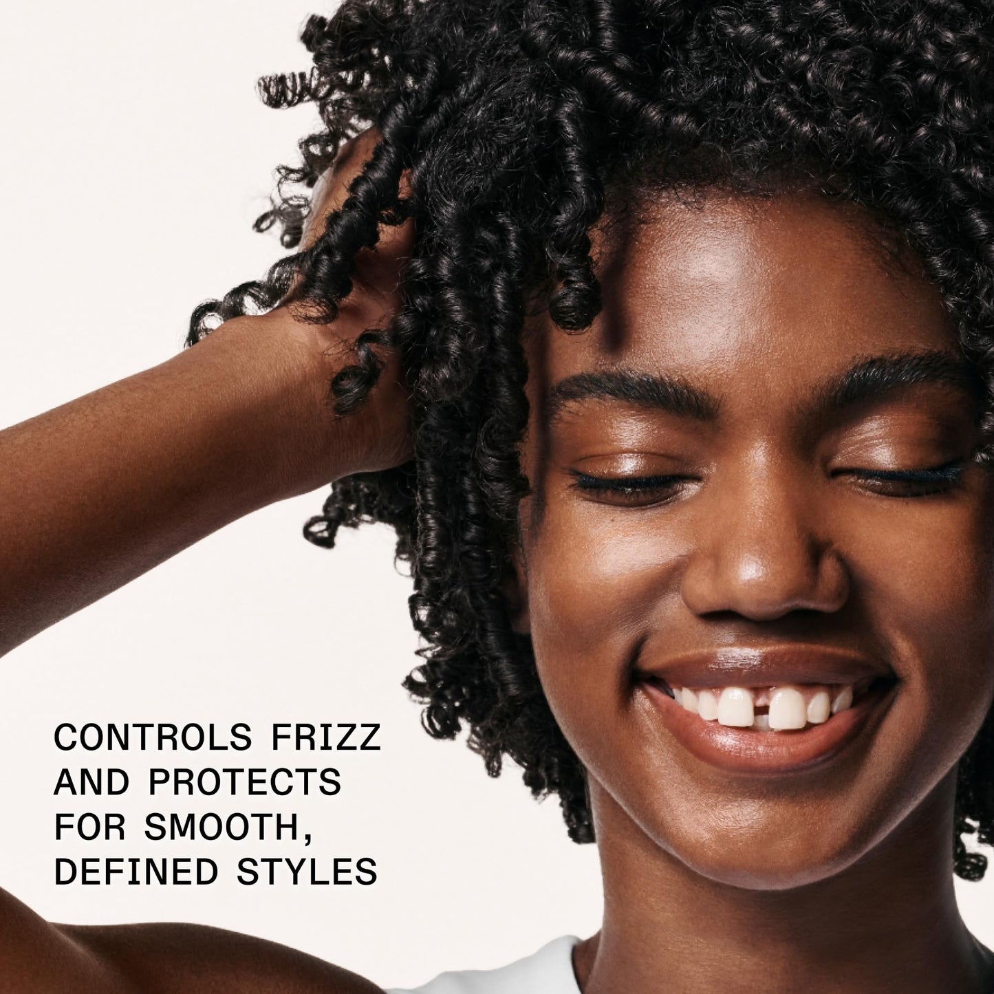 Olaplex Nº. 6 Bond Smoother: Leave-In Styling Treatment | Smooths, Conditions, & Strengthens | Frizz Control for Up to 72 Hours | For Coily, Curly, Straight, and Wavy, 100 mL / 3.3 Fl Oz