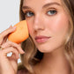 Real Techniques Miracle Complexion Sponge 4 Pack, Makeup Blending Sponges For Liquid & Cream Foundation & Skin Tints, Buildable Coverage, Natural, Dewy Base, Cruelty- Free, Latex-Free Foam