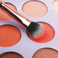 Real Perfection Makeup Brush Set 16 Pcs with 1 Eyebrow Razor Premium Synthetic Foundation Powder Concealers Eyeshadow Blush Makeup Brushes Make up Brushes Kit (Pink)