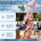BAIMEI IcyMe Ice Roller for Face and Gua Sha Facial Tool Set, Ice Face Roller Reduces Puffiness Relieves Migraines Skin Care Tools, Self Care for Women - Pink